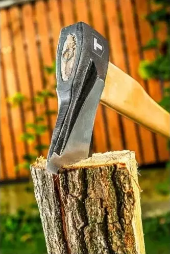 Сокира-колун TOPEX дерев'яна рукоятка, 70см фото