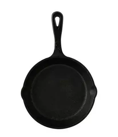 Чавунна сковорода з сервер. дошкою MasterPro Cook&share, 15,8 см, 2 попер. (BGMP-3803-4) фото