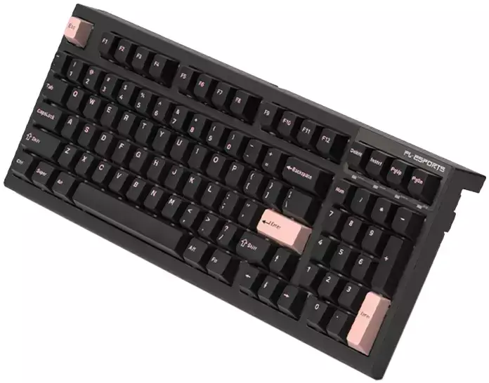 Ігрова клавіатура FL ESPORTS FL980 V2 Black Carbon Olivia (FL980V2-8347) фото