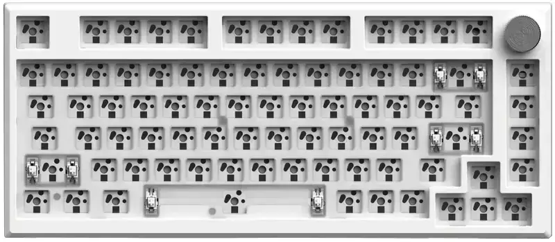 Ігрова клавіатура FL ESPORTS DIY-barebone MK750 (White) MK750-4247 - фото - №0