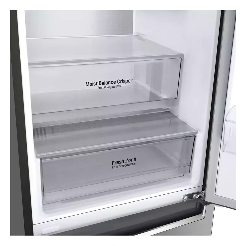 Двокамерний холодильник LG GC-B509SMSM фото