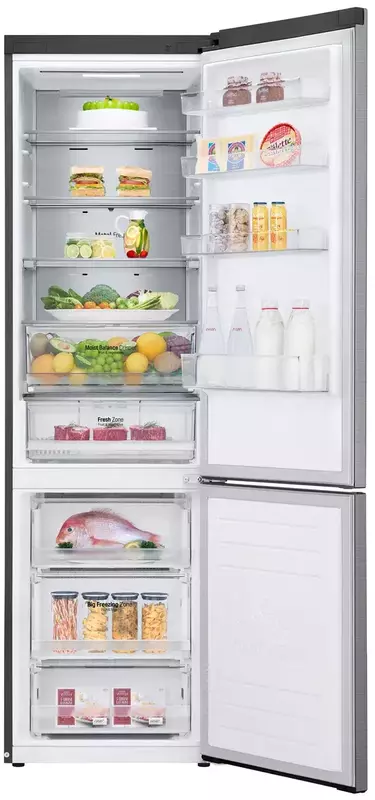 Двокамерний холодильник LG GC-B509SMSM - фото - №1