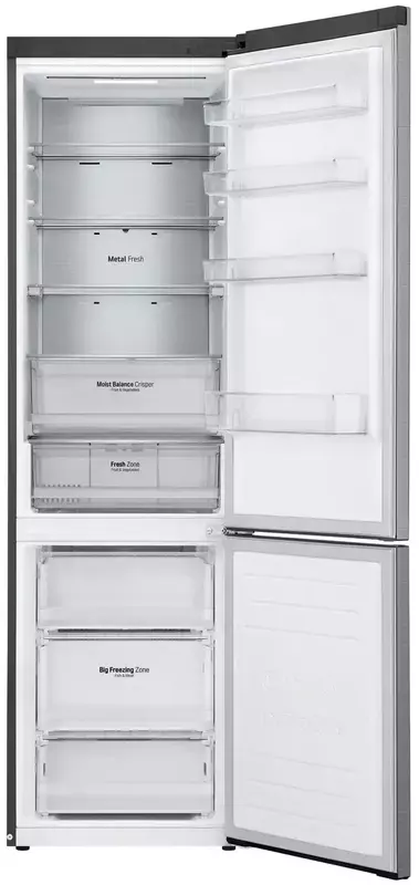 Двокамерний холодильник LG GC-B509SMSM - фото - №2