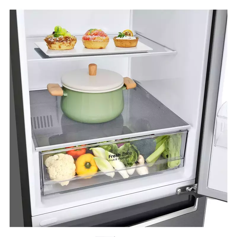 Двухкамерный холодильник LG GC-B509SLCL фото