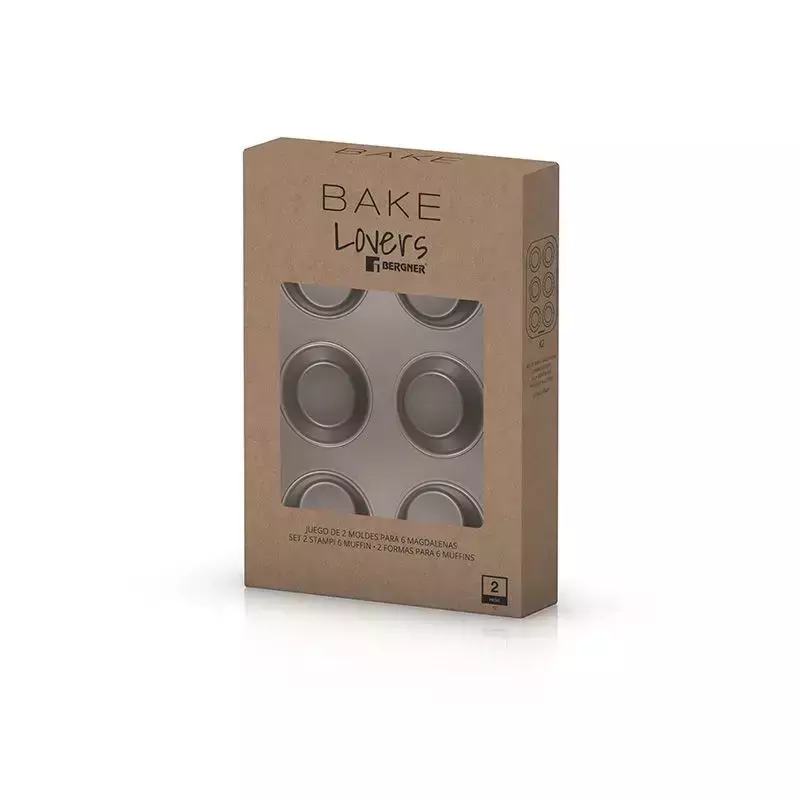 Набір форм для випікання Bergner Bakeware lovers 2 шт. (BG-37197-CO) фото
