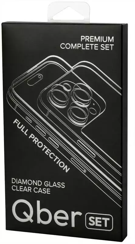 Защитный комплект Qber Premium Set iPhone 13 Gen 2 фото