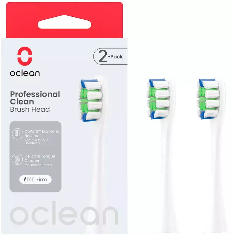 Насадка Oclean Professional Clean Brush Head P1C1 W02 pcs White фото