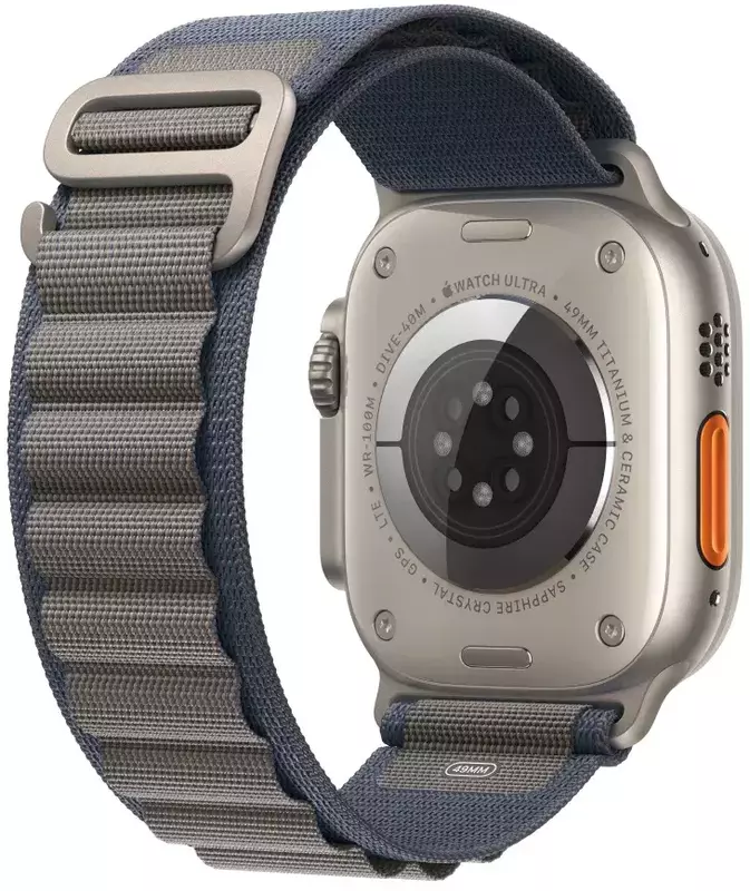 Ремінець для годинника Apple Watch 49mm Blue Alpine Loop - Small (MT5J3ZM/A) фото