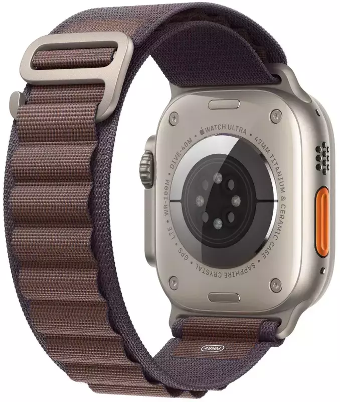 Ремінець для годинника Apple Watch 49mm Indigo Alpine Loop - Small (MT5N3ZM/A) фото