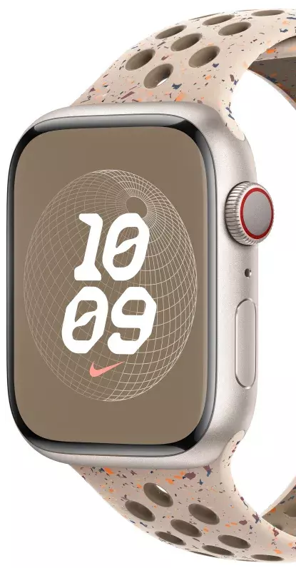 Ремінець для годинника Apple Watch 45mm Desert Stone Nike Sport Band - S/M (MUV63ZM/A) фото