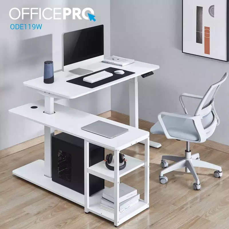 Комп'ютерний стіл OfficePro ODE119W фото