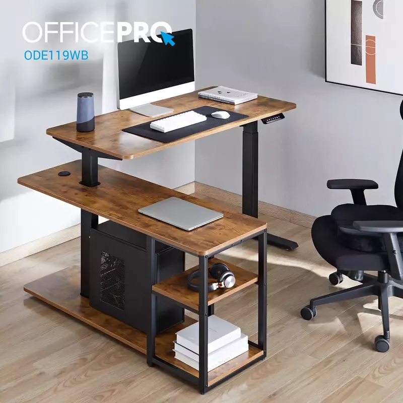 Комп'ютерний стіл OfficePro ODE119WB фото