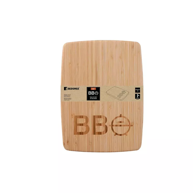 Доска для нарезки Bergner Bbq lovers, 30х22 см, бамбук (BG-39987-AA) - фото - №4