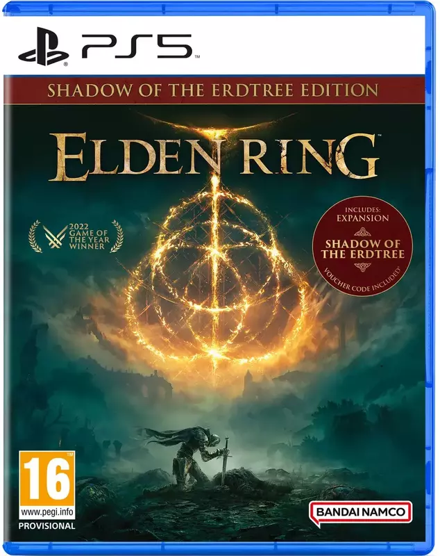 Диск Elden Ring Shadow of the Erdtree Edition (Blu-ray) для PS5 - фото - №0