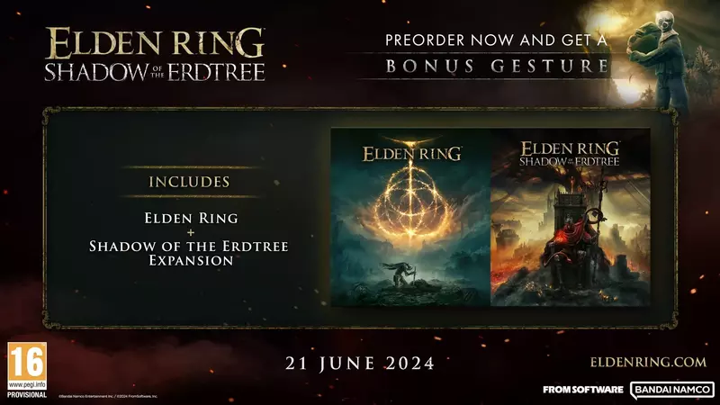 Диск Elden Ring Shadow of the Erdtree Edition (Blu-ray) для PS5 фото