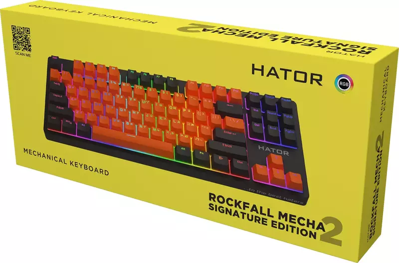 Ігрова клавіатура HATOR Rockfall 2 Mecha Signature Edition (HTK-520-BOB) фото