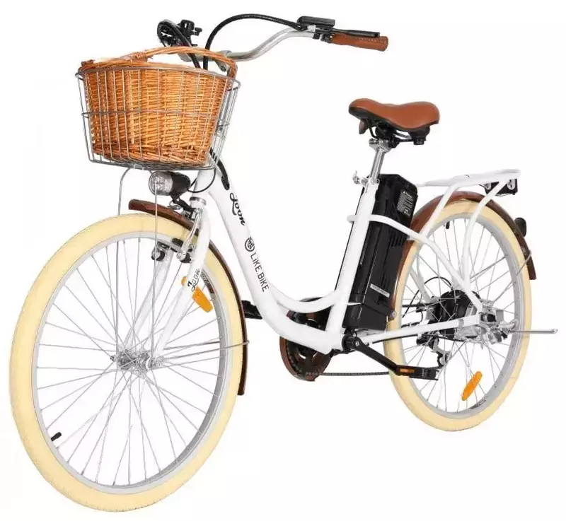 Электровелосипед Like.Bike Loon (White) 360 Wh фото