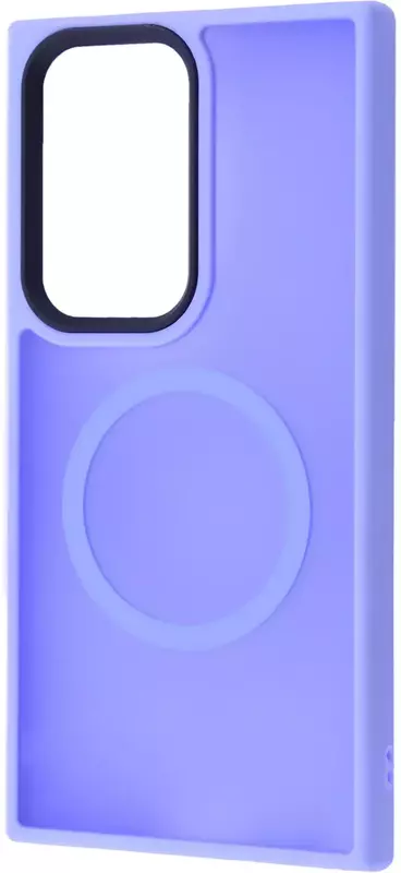 Чохол для Samsung Galaxy S24 Ultra WAVE Matte Insane Case with MagSafe (light purple) - фото - №0