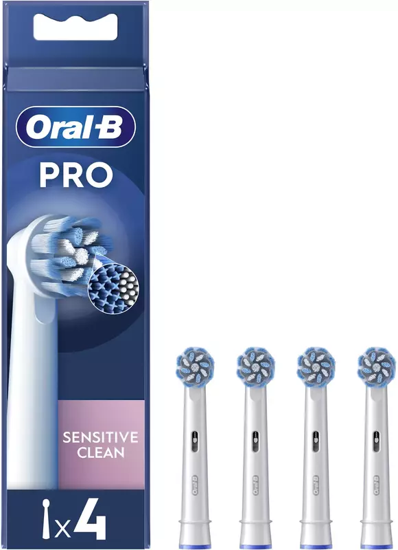 Змінні насадки до зубної щітки ORAL-B Sensitive Clean 4 шт (8006540847961) фото