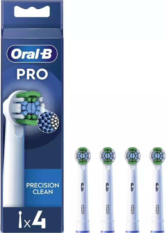 Змінні насадки до зубної щітки ORAL-B Точна Чистка EB20RX 4 шт (8006540847299) фото
