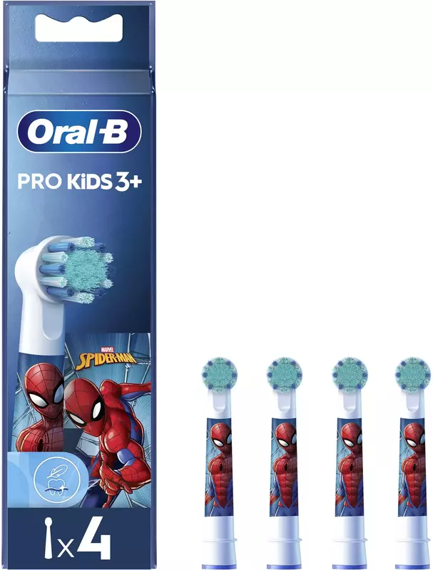 Насадки для электрической зубной щетки ORAL-B BRAUN Kids 4 шт (8006540805237) фото