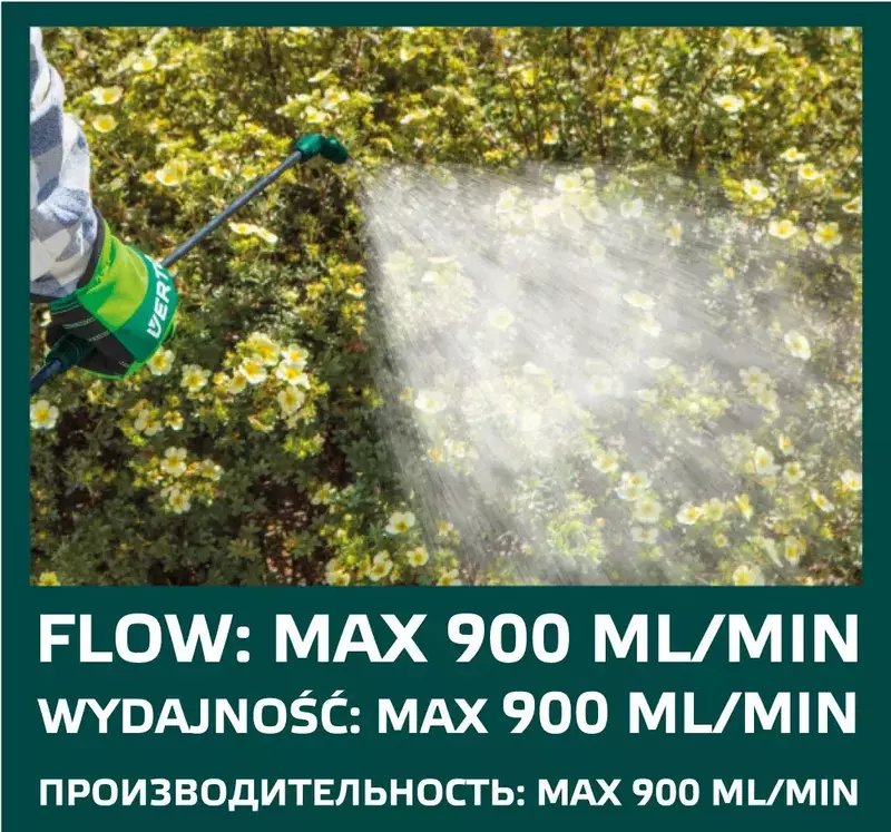 Обприскувач VERTO, 5л. - фото - №9