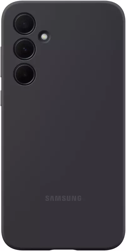Чехол для Samsung A35 Silicone Case Black (EF-PA356TBEGWW) фото