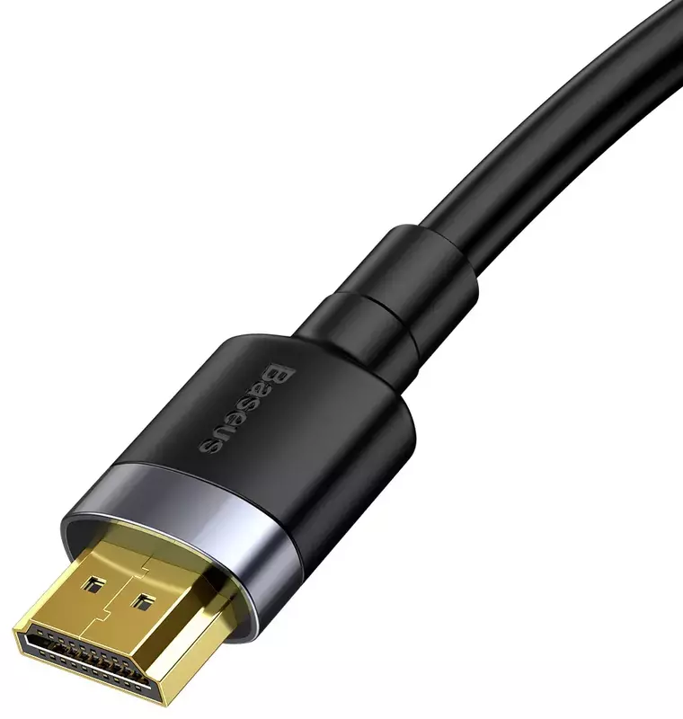 Кабель HDMI-HDMI Baseus 2m V2.0 чорний фото