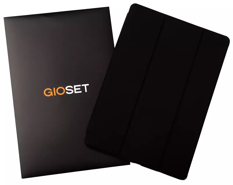 Комплект чохол + скло Samsung Tab A9+ GIO SET (Black) - фото - №0