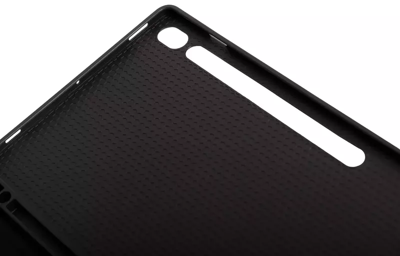 Комлект чехол + стекло для Samsung Tab S9 FE GIO SET (Black) - фото - №5