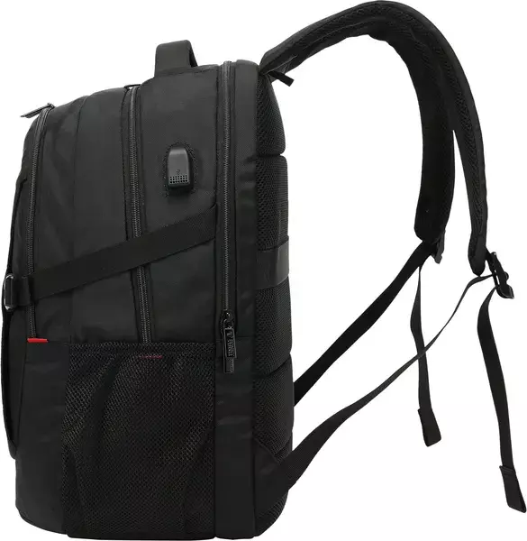Рюкзак YENKEE 20L 15.6" FLASHPACKER YBB 1502 (Чорний) - фото - №3