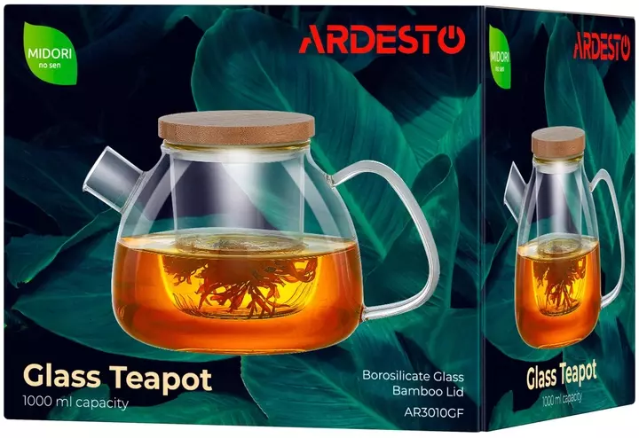 Чайник заварочный Ardesto 1000 мл (AR3010GF) фото