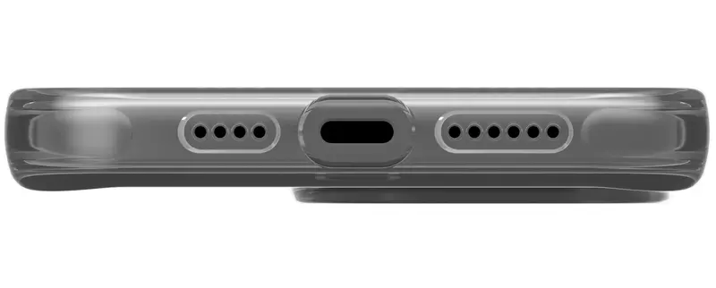 Чохол для Iphone 15 Pro HYBRID UNIQ MAGCLICK CHARGING CALIO - SMOKED GREY TINTED (UNIQ-IP6.1P(2023)-CALIOMGTNT) фото