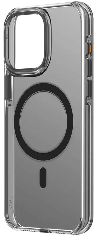 Чохол для Iphone 15 Pro HYBRID UNIQ MAGCLICK CHARGING CALIO - SMOKED GREY TINTED (UNIQ-IP6.1P(2023)-CALIOMGTNT) фото