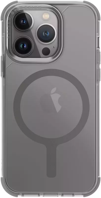 Чохол для Iphone 15 Pro UNIQ HYBRID MAGCLICK CHARGING COMBAT (AF) - FROST GREY (UNIQ-IP6.1P(2023)-COMAFMFGY) - фото - №0