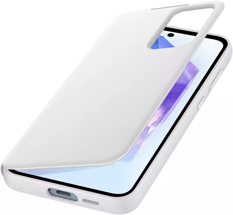 Чехол для Samsung A55 Smart View Wallet Case White (EF-ZA556CWEGWW) фото