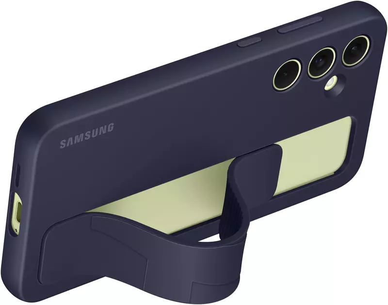 Чехол для Samsung A55 Standing Grip Case Black (EF-GA556TBEGWW) - фото - №3