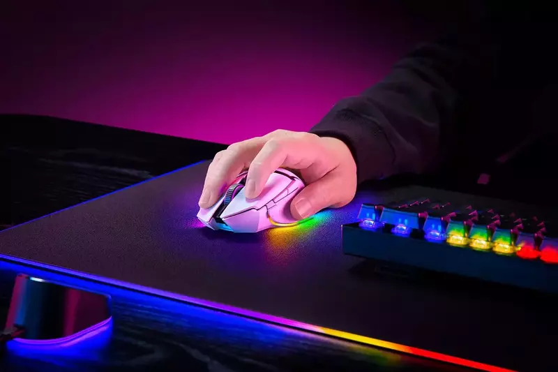Ігрова миша Razer Basilisk V3 Pro White (RZ01-04620200-R3G1) - фото - №6