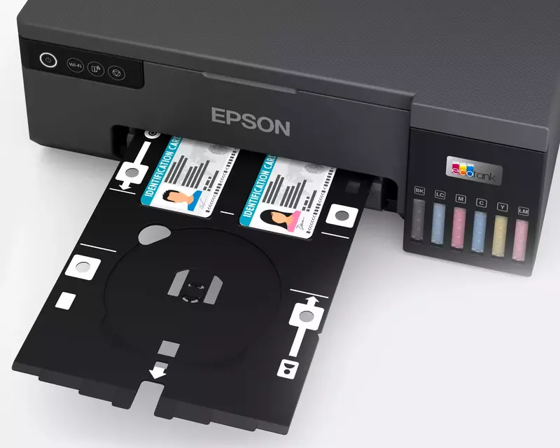 Принтер ink color A4 Epson EcoTank L8050 22_22 ppm USB Wi-Fi 6 inks (C11CK37403) фото