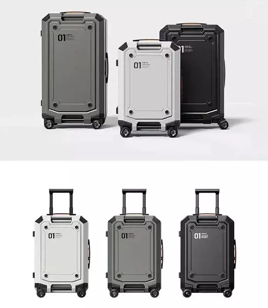 Валіза Xiaomi Ninetygo Urevo Luggage 20" White фото