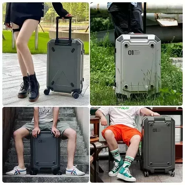 Валіза Xiaomi Ninetygo Urevo Luggage 20" White фото