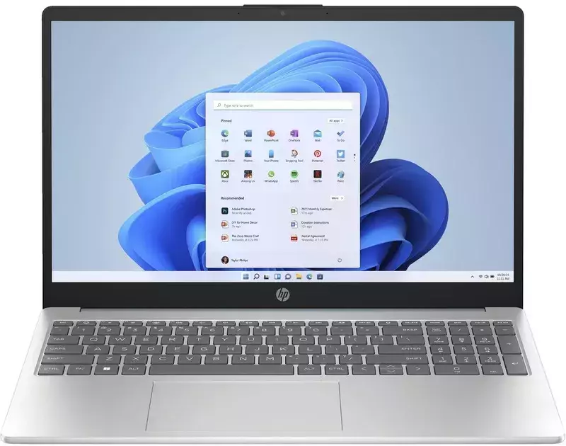 Ноутбук HP Laptop 15-fc0015ua Diamond White (833T7EA) фото