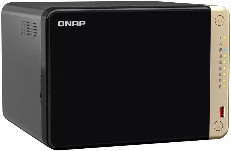 Мережеве сховище QNAP TS-664-8G (2.5GbE HDMI USB 3.2 Gen2) фото