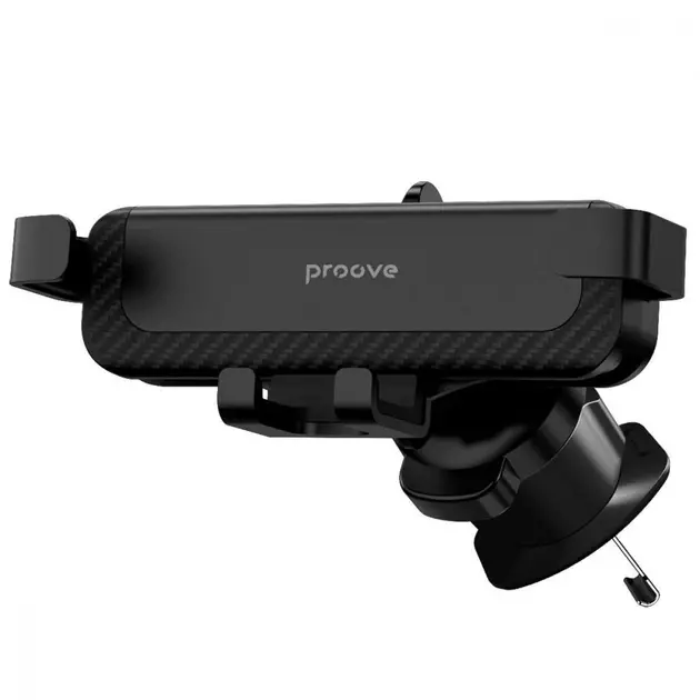 Автотримач для смартфона Proove Gravity Pro Air Outlet Car Mount (black) фото