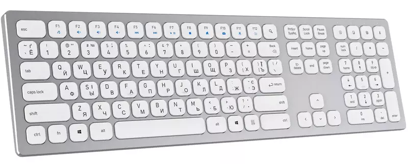 Клавіатура OfficePro SK1550W (White) фото