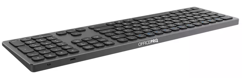 Клавіатура OfficePro SK1550B (Black) фото