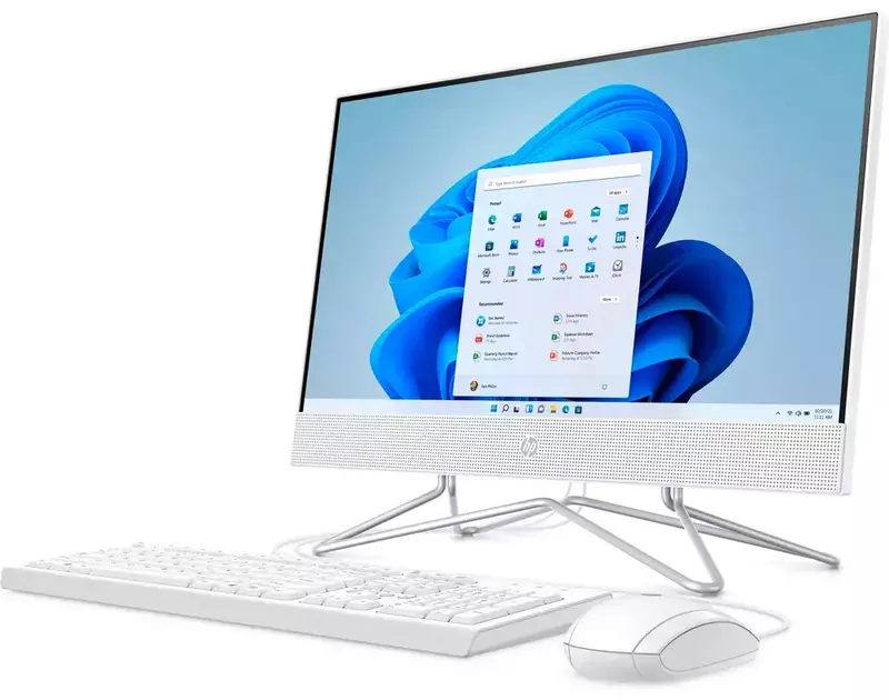 Моноблок HP All-in-One 22-dd2007ua Snow White (6C8T5EA) - фото - №2