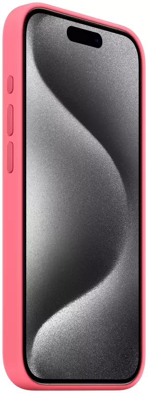 Чохол iPhone 15 Pro Silicone Case with MagSafe Pink (MWNJ3ZM/A) фото