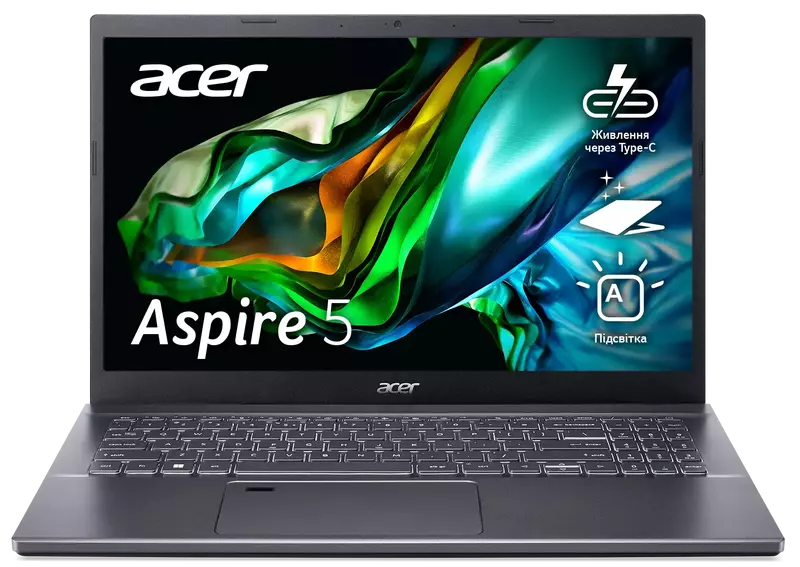 Ноутбук Acer Aspire 5 A515-57-30F3 Steel Gray (NX.K3JEU.004) фото
