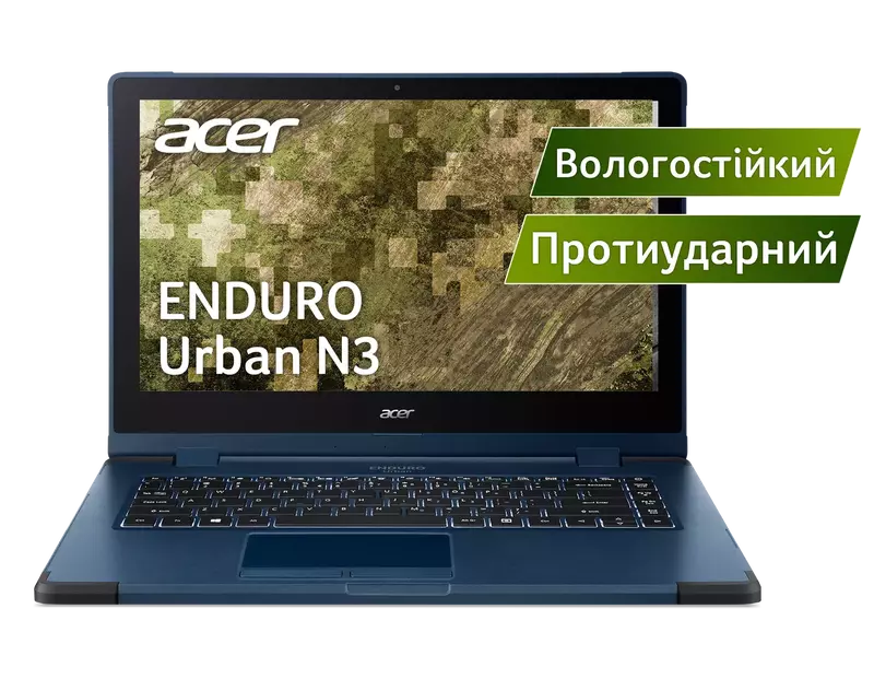 Ноутбук Acer Enduro Urban N3 EUN314A-51W Denim Blue (NR.R1GEU.007) фото